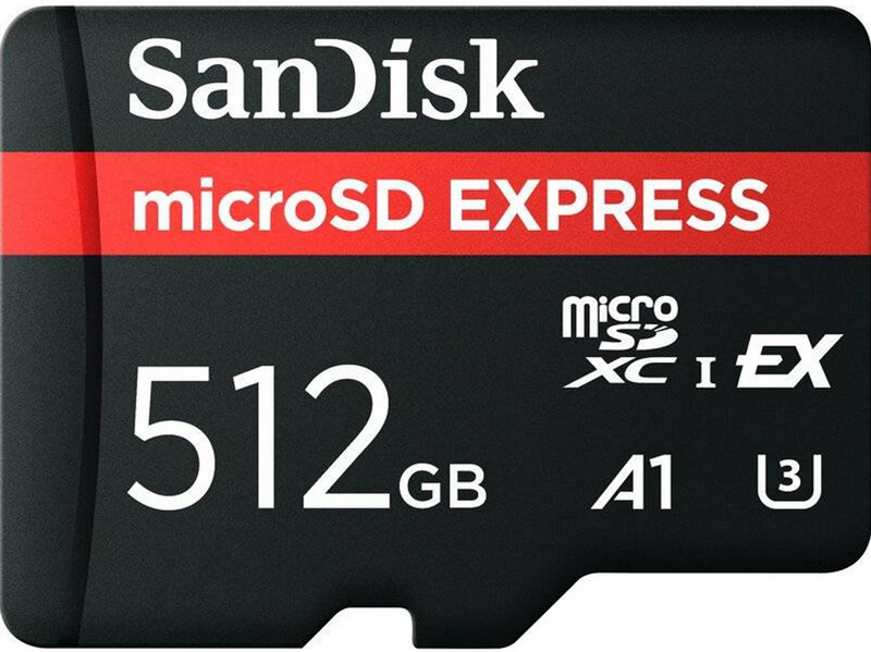 SANDISK microSD Express - 880MB/s - 512GB