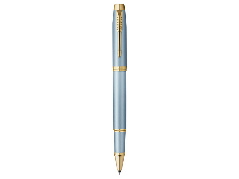 Parker IM Writing Rituals Rollerball Pen | Turquoise Green Finish with Gradient | Gold Trims | Fine Point | Black Ink | Gift Box