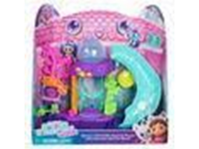 Gabby's Dollhouse Gabby's Movie Mercats Kitty Aquarium Playset