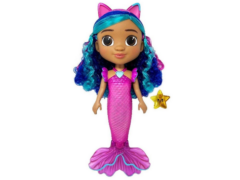 Gabby's Dollhouse Gabby's Movie Sing & Shine Mermaid Gabby Doll 36cm