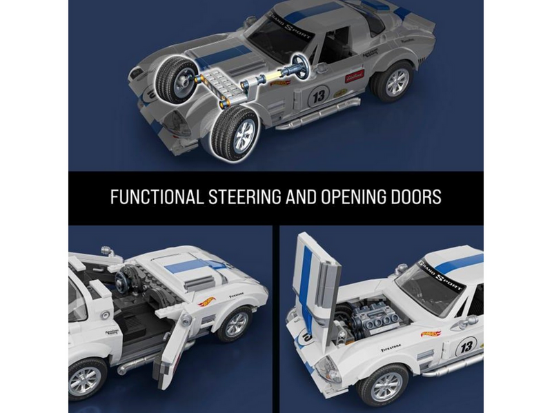 Hot Wheels Brick Shop Elite Series Corvette Sport