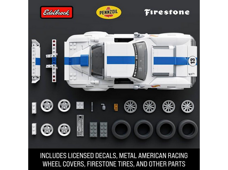 Hot Wheels Brick Shop Elite Series Corvette Sport