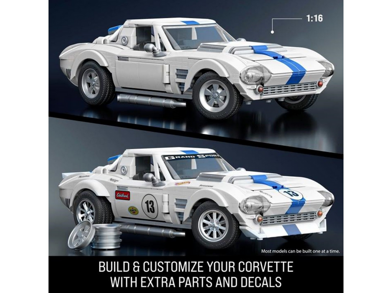 Hot Wheels Brick Shop Elite Series Corvette Sport