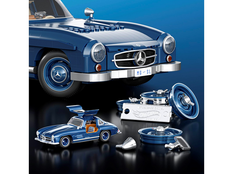 Hot Wheels Brick Shop Premium Series Mercedes-Benz SL