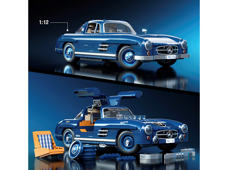 Hot Wheels Brick Shop Premium Series Mercedes-Benz SL