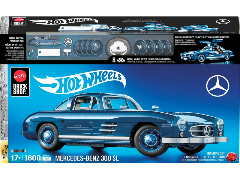 Hot Wheels Brick Shop Premium Series Mercedes-Benz SL