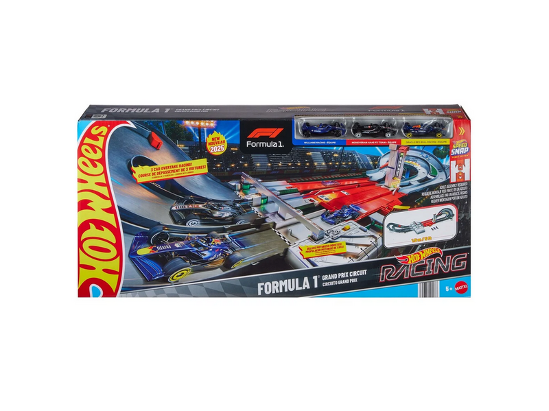 Hot Wheels Racing Formula 1 Grand Prix Circuit Track Set