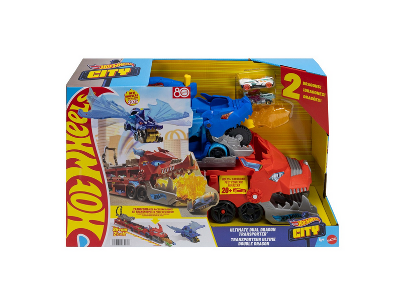 Hot Wheels City Ultimate Dual Dragon Transporter