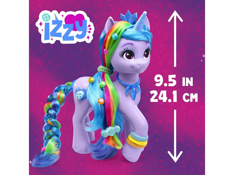 My Little Pony Tell Your Tale Rainbow Styles Izzy Moonbow Unicorn 24 cm