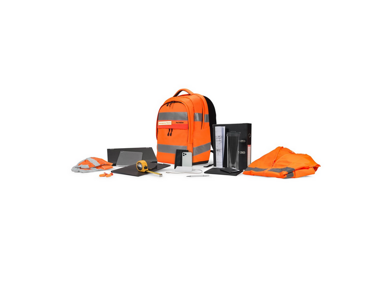 Dicota HI-VIS Rucksack - 25 Litern | Orange