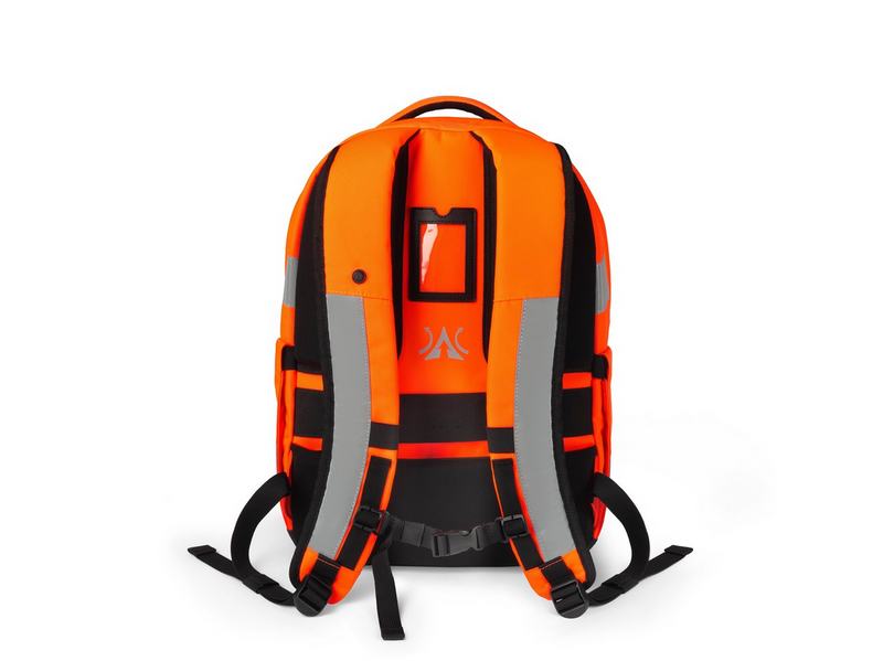 Dicota HI-VIS Rucksack - 25 Litern | Orange