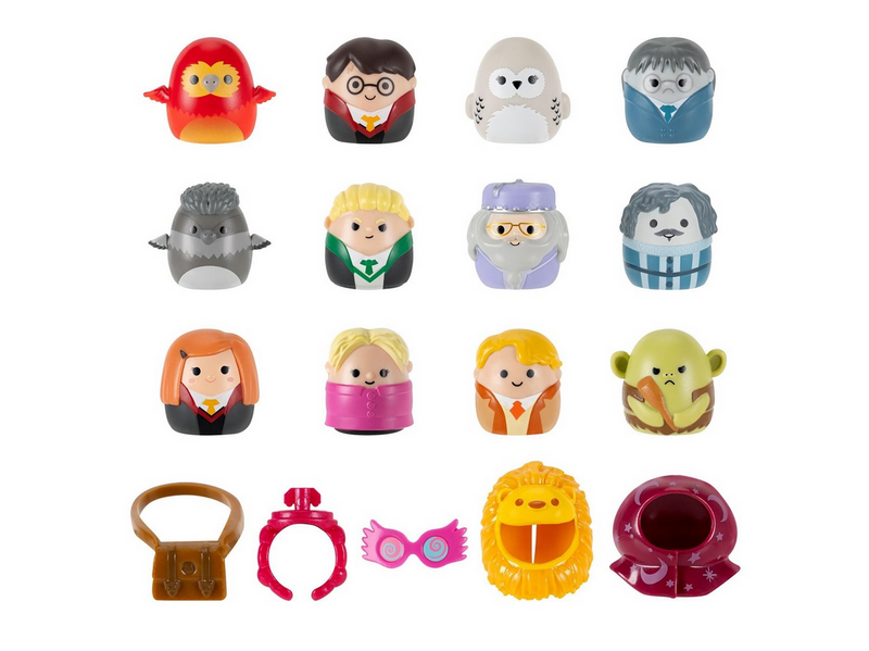 Squishalongs 2.5 cm Harry Potter 12 Pack - assorted