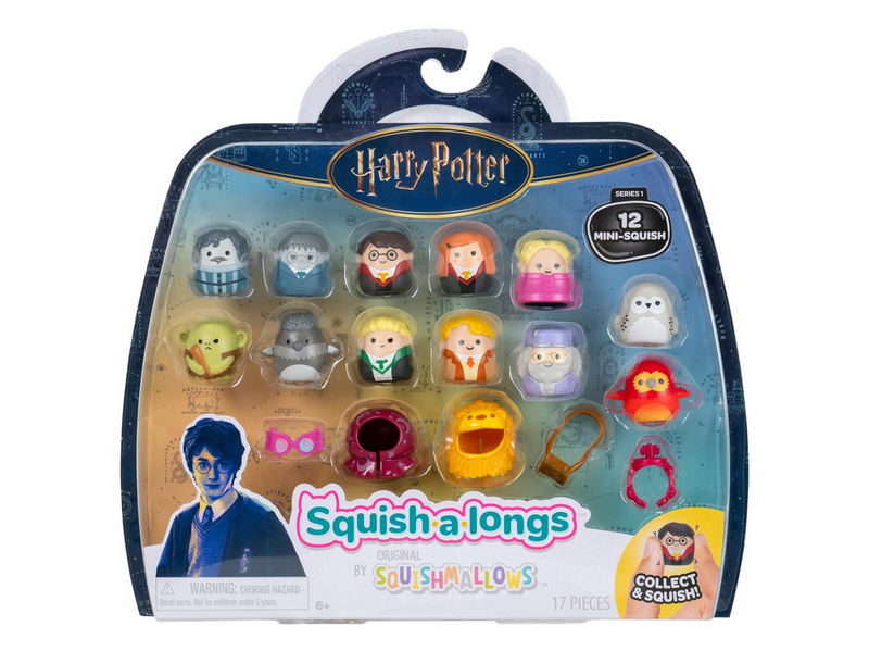 Squishalongs 2.5 cm Harry Potter 12 Pack - assorted