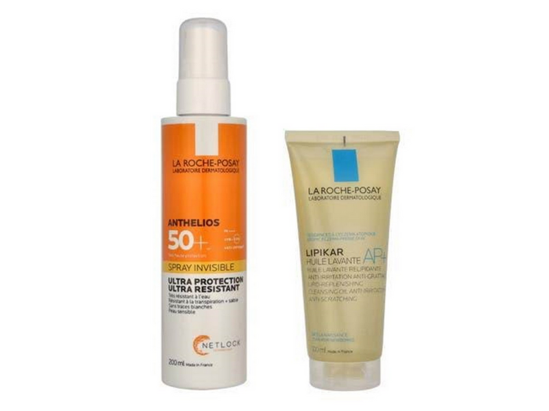 La Roche-Posay Anthelios + Lipikar Duo Set