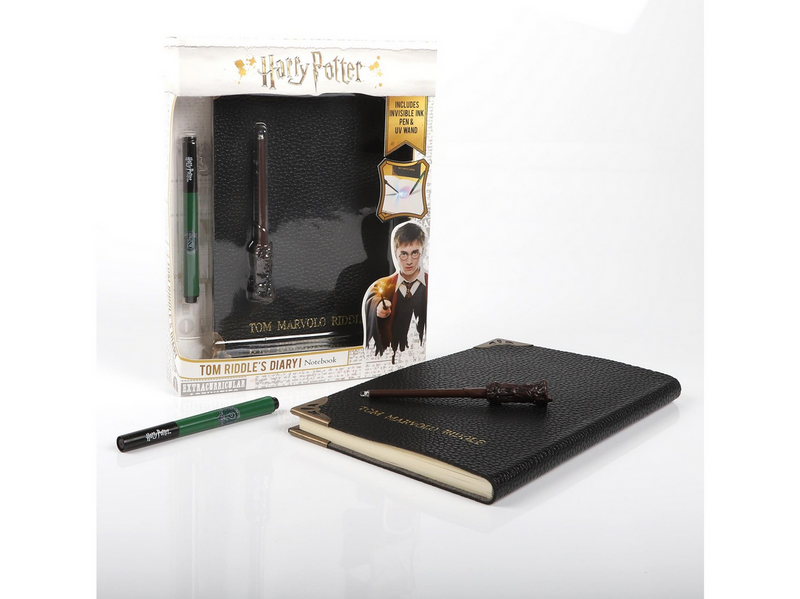 Harry Potter Tom Riddle's Diary Notebook Pen & Torch
