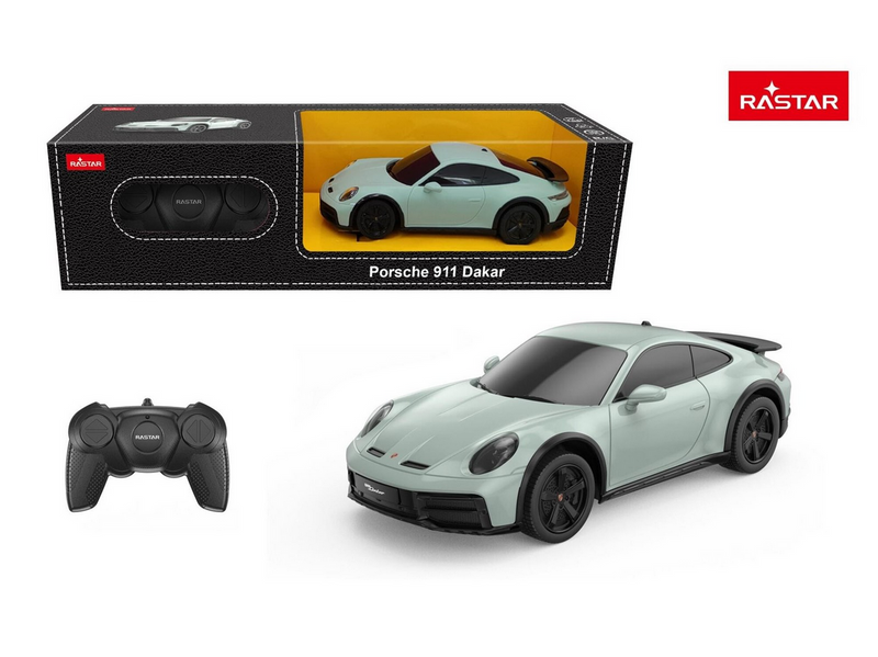 RASTAR R/C 1:24 Porsche 911 Dakar Shade Green