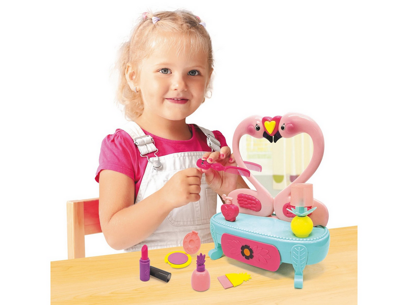 Zoo Troop Flamingo Vanity Set