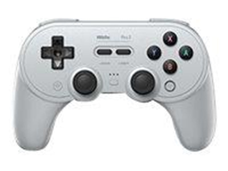 8BitDo Pro2 Wired Gamepad for Switch and Windows - Grey - Wired Controller - Nintendo Switch