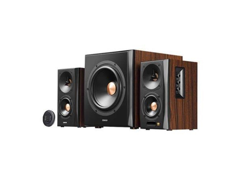 Edifier Speakers 2.1 S360DB (brown) - 2.1 PC-Lautsprecher - Braun