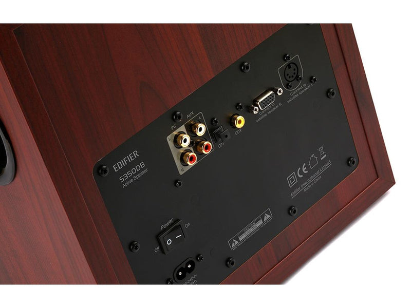 Edifier Speakers 2.1 S360DB (brown) - 2.1 PC-Lautsprecher - Braun