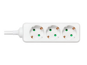 Deltaco GT-0302 Power Strip - 5 m