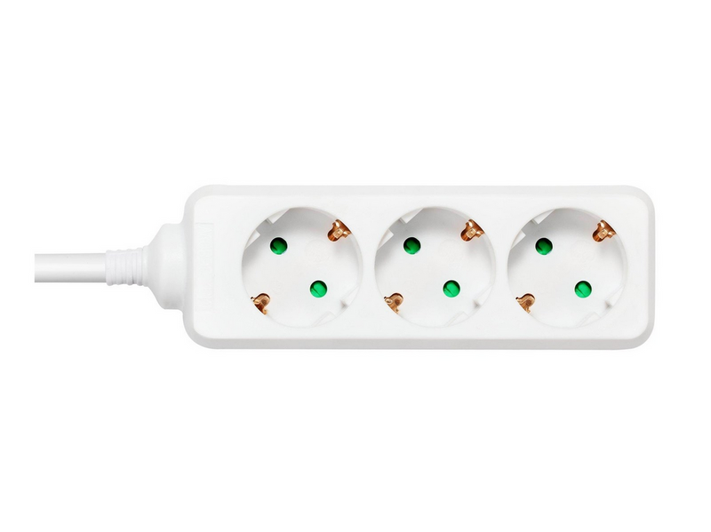 Deltaco GT-0302 Power Strip - 5 m