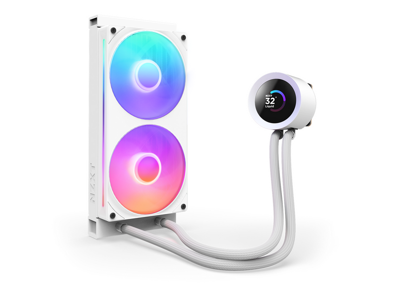NZXT Kraken Plus 240 RGB (White) - CPU-Wasserkühlung