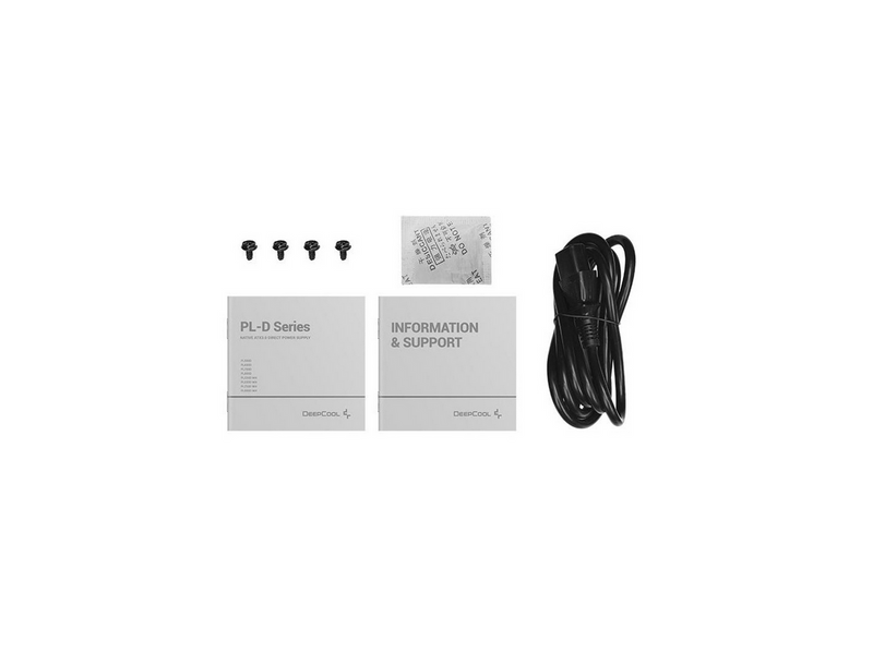 DeepCool PL750D Netzteile - 750 Watt - 120 mm - ATX 3.0 - 80 Plus Bronze zertifiziert