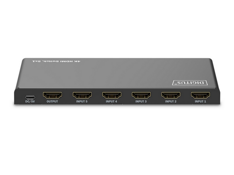 DIGITUS 5x1 4K HDMI Switch