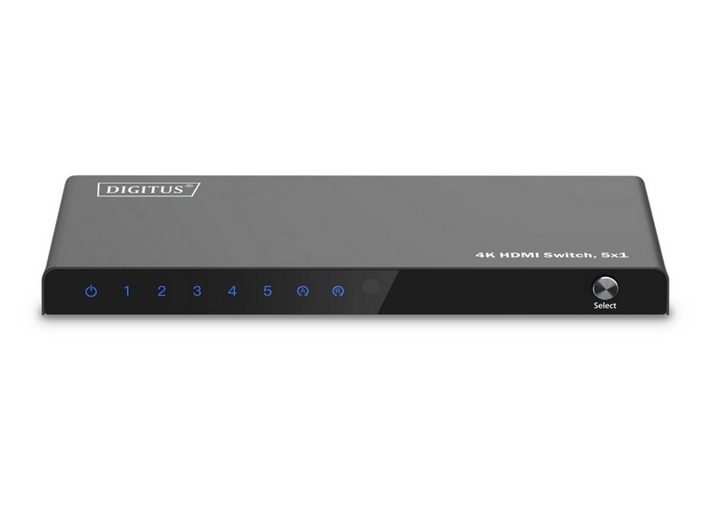 DIGITUS 5x1 4K HDMI Switch