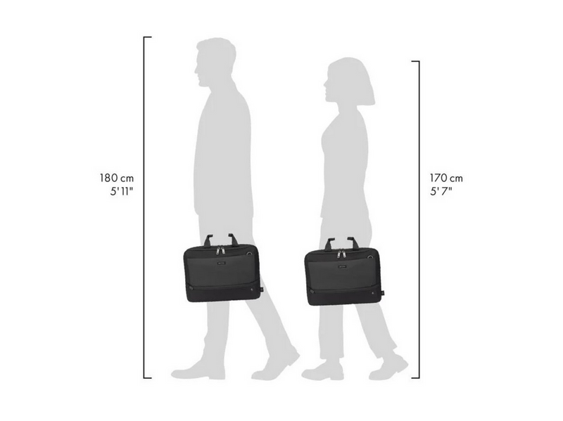 Dicota Slim Five Laptop-Tasche für Laptop 14" | Schwarz