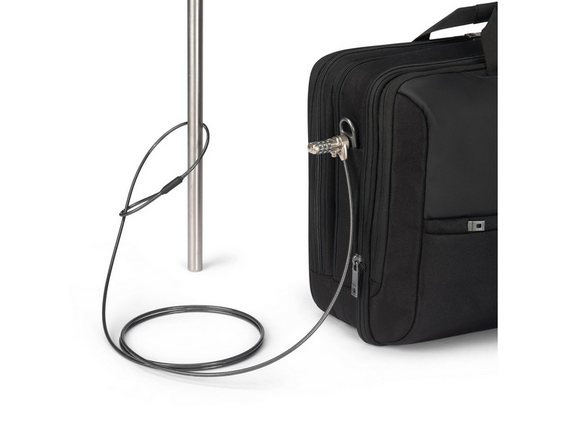 Dicota Top Traveller Dual Five Laptop-Tasche für Laptop 16" | Schwarz