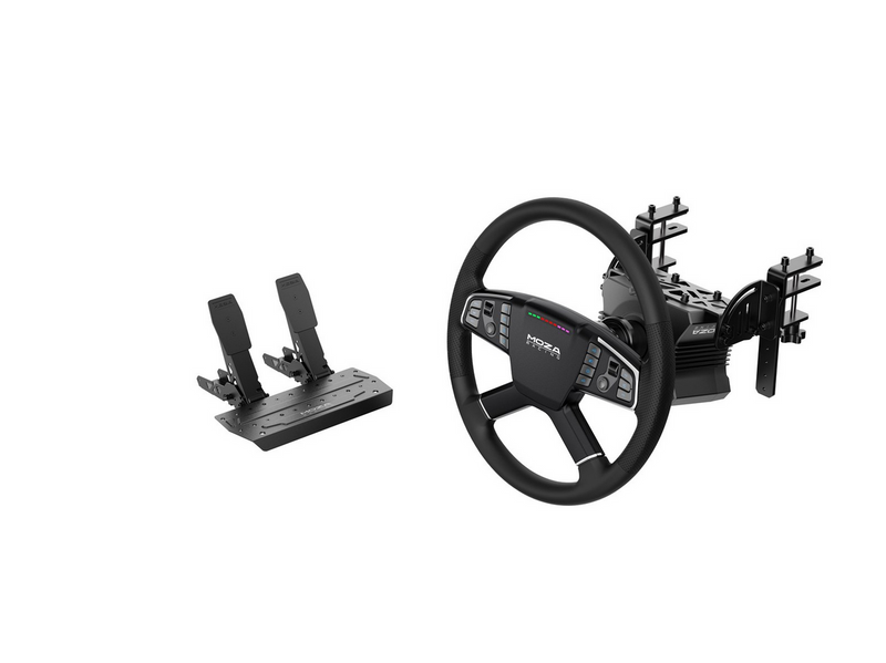 Moza Racing Truck Bundle (R5 + TSW) - Lenkrad & Pedale Set - PC