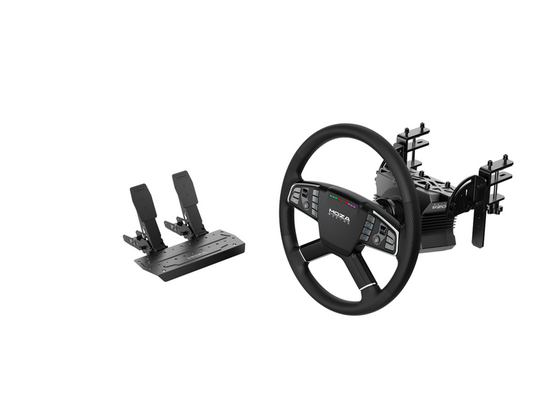 Moza Racing Truck Bundle (R5 + TSW) - Lenkrad & Pedale Set - PC
