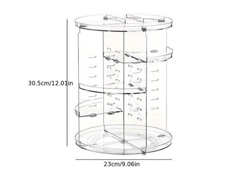 UNIQ 360 Drehbarer Organizer – Transparent