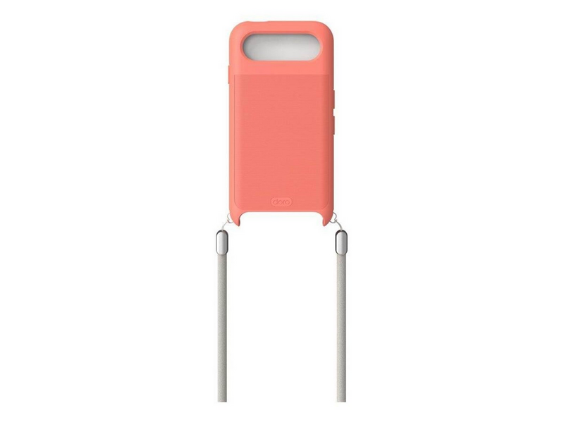 Doro Aurora A21 - TPU Case - Coral Strap