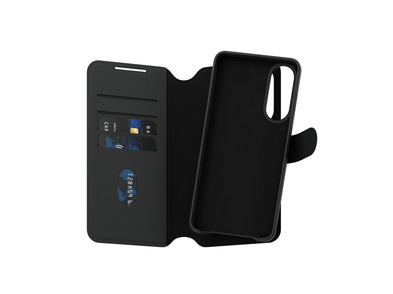CARE by PanzerGlass Feature Case Tango Two-in-One Wallet w. Qi-Compatible Samsung S25 Edge
