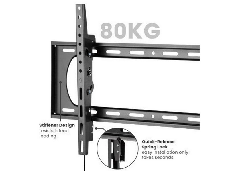 dezen TV Wall Mount - Tilt - Heavy Duty - 37"-80" - Max 80 kg - recommended for 80"