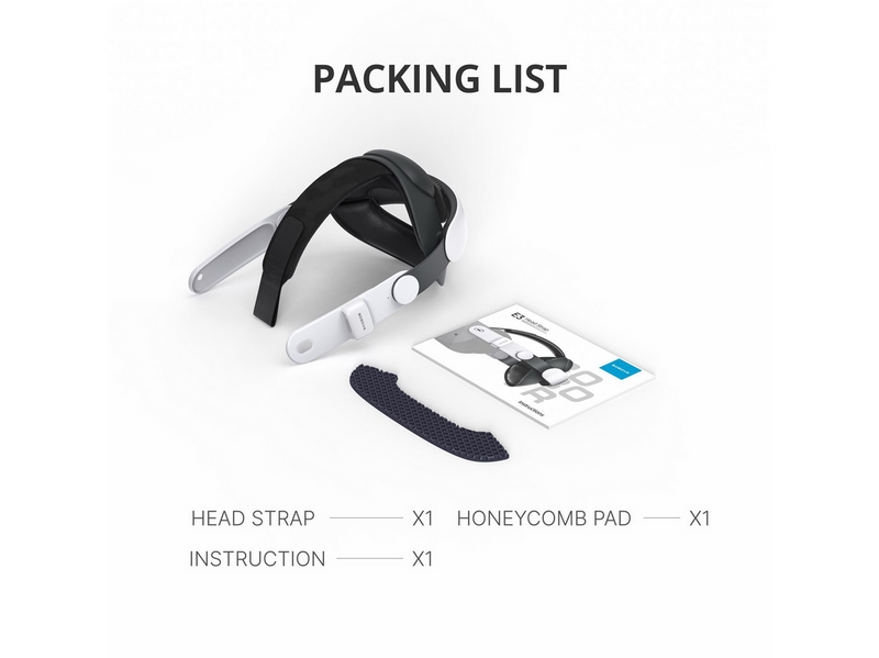 BoboVR E3 Head Strap - Quest 3 & 3S