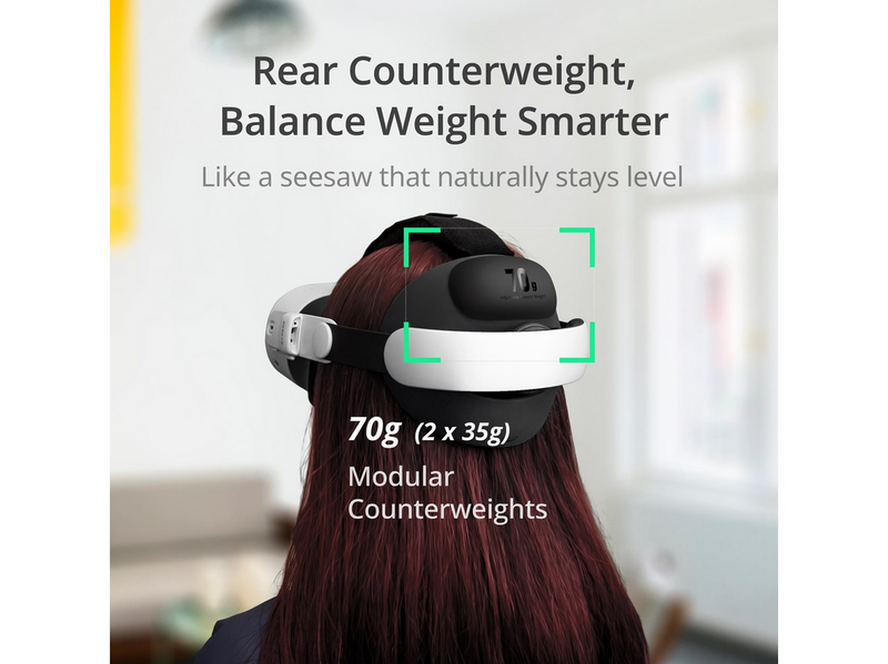 BoboVR E3 Head Strap - Quest 3 & 3S