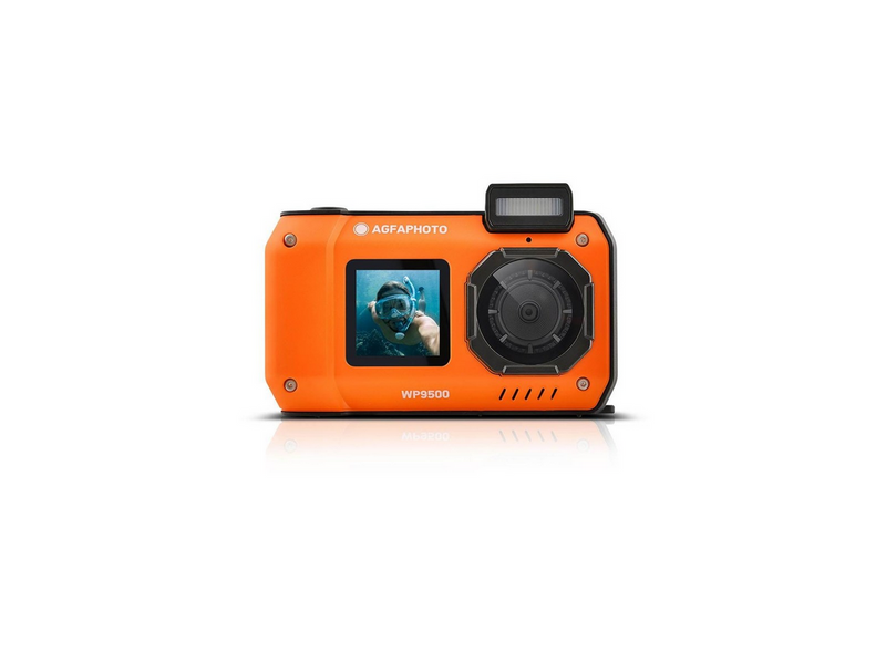 Agfa Photo Realishot WP9500 - Waterproof Compact Digital Camera - Orange