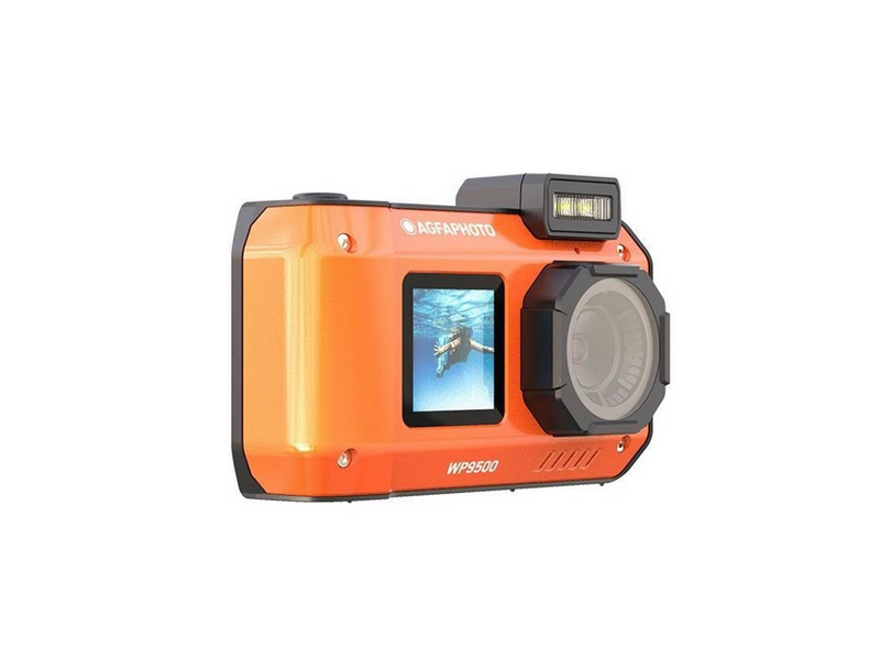 Agfa Photo Realishot WP9500 - Waterproof Compact Digital Camera - Orange