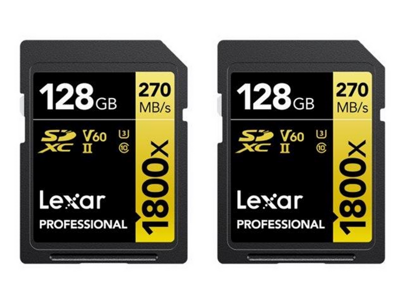 Lexar Professional GOLD Series - flash memory card - 128 GB - SDXC UHS-II