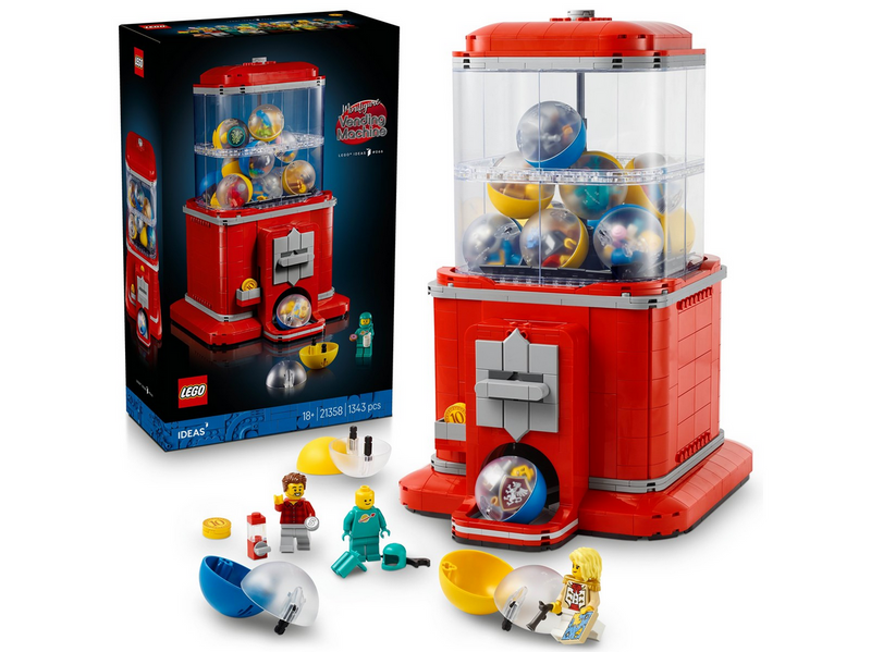 LEGO Ideas 21358 Kaugummiautomat mit Minifiguren