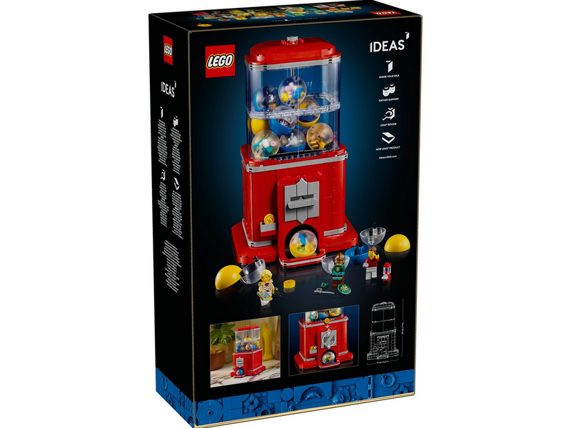LEGO Ideas 21358 Kaugummiautomat mit Minifiguren