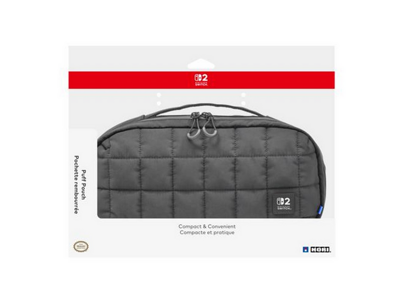 HORI Puff Pouch (Black) - Bag - Nintendo Switch 2