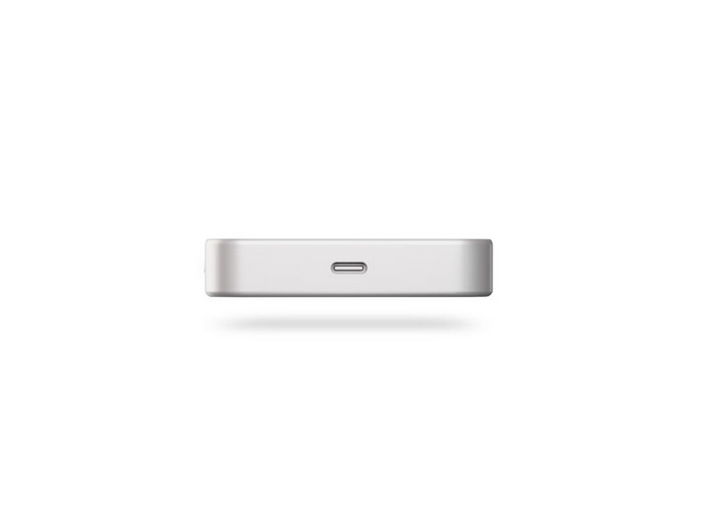 ZENS Slim Qi2 Aluminium Powerbank 10.000 mAh - White - 10000 mAh