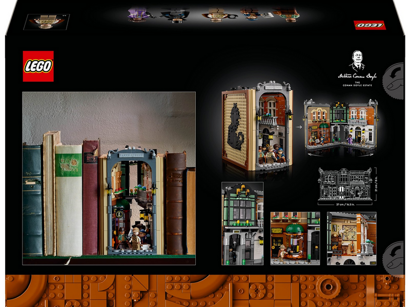 LEGO Icons 10351 Sherlock Holmes: Bücherstütze