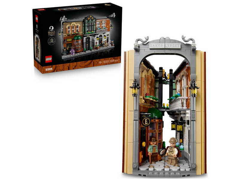 LEGO Icons 10351 Sherlock Holmes: Bücherstütze