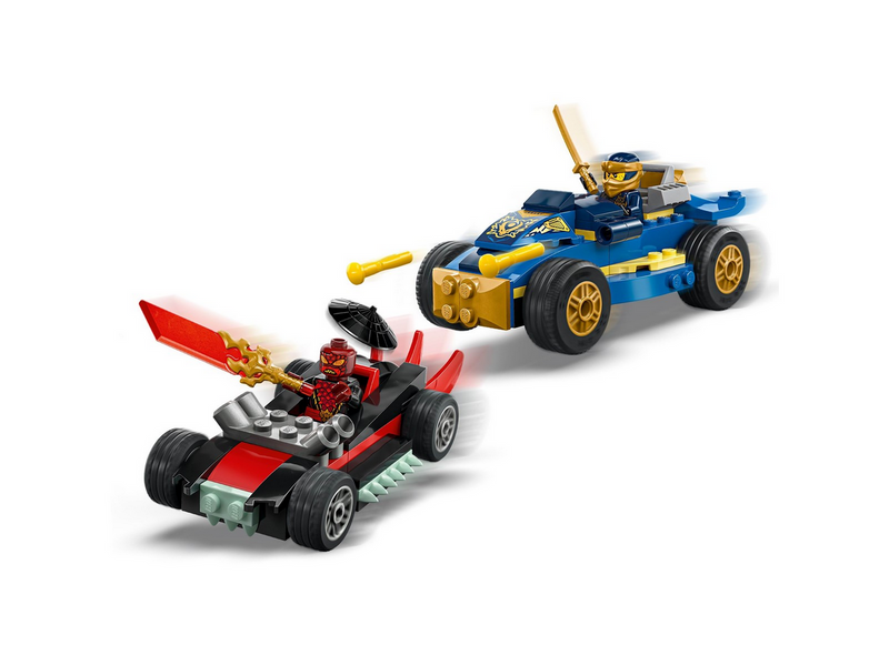 LEGO Ninjago 71840 Action-Autorennen: Rogue vs. Drix